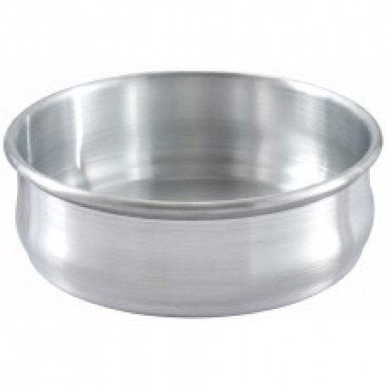 Bandeja de aluminio redonda para masa de 48 oz 7.5"