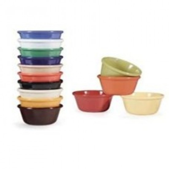 Ramekin de melamina de 2.5 negro