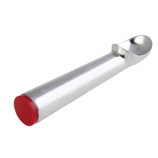 Boleador de Aluminio Para Sorbete Rojo #24 ( 1 1/2 Oz )